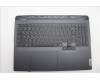 Lenovo 5CB1P50139 C-Cover with keyboard, Russian, Grey, RGB Backlight, US