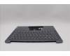 Lenovo 5CB1P50169 C-Cover with keyboard, Russian, Luna Grey, Non-FingerPrint, US