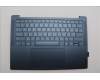 Lenovo 5CB1P50208 C-Abdeckung mit Tastatur, Ukraine, Aquamarinblau, Puresight-Logo
