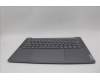 Lenovo 5CB1P53735 C-Cover with keyboard, Belgian, Luna Grey, Puresight Logo, UK