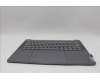 Lenovo 5CB1P54131 C-Cover with keyboard, Spanish, Luna Grey, Puresight Logo, UK