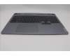 Lenovo 5CB1P55179 C-Cover with keyboard, Russian, Luna Grey, Backlight, US
