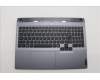 Lenovo 5CB1P55252 C-Cover with keyboard, Portuguese, Luna Grey, Backlight