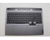 Lenovo 5CB1P55402 C-Cover with keyboard, Ukraine, Luna Grey, Backlight, US