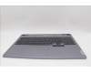 Lenovo 5CB1P55531 C-Cover with keyboard, Turkish, Luna Grey, RGB Backlight, UK