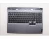 Lenovo 5CB1P55540 C-Cover with keyboard, Portuguese, Luna Grey, RGB Backlight, UK