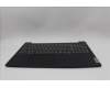 Lenovo 5CB1P71892 C-Cover with keyboard, US English Euro, Black, Non-Fingerprint, US