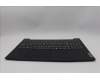 Lenovo 5CB1P71907 C-Cover with keyboard, Russian, Black, Non-Fingerprint, US