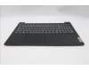 Lenovo 5CB1P71943 C-Cover with keyboard,UK English,Black,Fingerprint