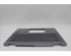 Lenovo 5CB1P74339 C-Cover with keyboard,German,Luna Grey,Fingerprint