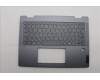 Lenovo 5CB1P74345 C-Cover with keyboard, Hungarian, Luna Grey, FingerPrint