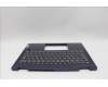 Lenovo 5CB1P74377 C-Cover with keyboard, Nordic, Cosmic Blue, FingerPrint, UK