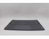 Lenovo 5CB1P74750 C-Cover with keyboard, Bulgarian, Luna Grey, Puresight Logo, UK