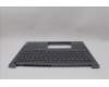 Lenovo 5CB1P85697 C-Cover with keyboard, Czech Slovakian, Luna Grey, FingerPrint, UK