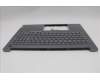 Lenovo 5CB1P85732 C-Cover with keyboard, UK English, Luna Grey, Backlight, UK
