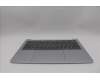 Lenovo 5CB1P87258 C-Cover with keyboard, Arabic, Cloud Grey, Backlight, US
