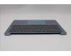 Lenovo 5CB1P89857 C-Cover with keyboard, Czech Slovakian, Polar Blue, Backlight, UK