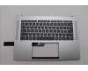 Lenovo 5CB1Q32400 C-Cover with keyboard, Nordic, Cloud Grey, UK