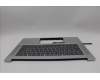 Lenovo 5CB1Q32405 C-Cover with keyboard, Switzerland, Cloud Grey, UK