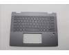 Lenovo 5CB1Q43237 C-Cover with keyboard, Russian, Luna Grey, Fingerprint, US