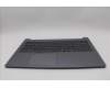 Lenovo 5CB1Q43284 C-Cover with keyboard, Spanish, Luna Grey, Backlight, UK