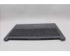 Lenovo 5CB1Q43284 C-Cover with keyboard, Spanish, Luna Grey, Backlight, UK