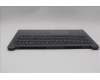 Lenovo 5CB1Q43318 C-Cover with keyboard, Ukraine, Luna Grey, Non-Backlight, US