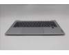 Lenovo 5CB1Q43327 C-Cover with AI keyboard, Greek, Cloud Grey, Backlight, Fingerprint, US