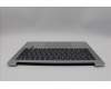 Lenovo 5CB1Q43328 C-Cover with AI keyboard, US English Euro, Cloud Grey, Backlight, Fingerprint, US