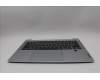 Lenovo 5CB1Q47228 C-Cover with AI keyboard, German, Cloud Grey, Non-Backlight, Fingerprint, UK