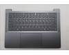 Lenovo 5CB1Q62831 C-Cover with keyboard, German, Luna Grey, Non-Backlight, UK