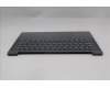 Lenovo 5CB1Q64036 C-Cover with keyboard, Hebrew, Luna Grey, Non-Backlight, US