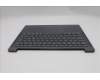 Lenovo 5CB1Q64043 C-Cover with keyboard, Nordic, Luna Grey, Non-Backlight, UK