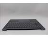 Lenovo 5CB1Q64057 C-Cover with keyboard, Bulgarian, Luna Grey, Backlight, UK