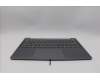 Lenovo 5CB1Q64067 C-Cover with keyboard, Hungarian, Luna Grey, Backlight, UK