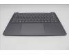 Lenovo 5CB1Q64069 C-Cover with keyboard, Italian, Luna Grey, Backlight, UK
