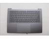 Lenovo 5CB1Q64073 C-Cover with keyboard, Nordic, Luna Grey, Backlight, UK