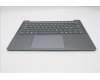 Lenovo 5CB1Q64103 C-Cover with keyboard, Nordic, Luna Grey, Non-Backlight, UK