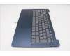 Lenovo 5CB1Q64115 C-Cover with keyboard, Belgian, Cosmic Blue, Backlight, UK
