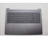 Lenovo 5CB1R07744 C-Cover with keyboard, Italian, Luna Grey, Backlight, 3CELL, UK