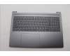 Lenovo 5CB1R07751 C-Cover with keyboard, Slovenian, Luna Grey, Backlight, 3CELL, UK