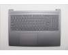 Lenovo 5CB1R07810 C-Cover with keyboard, Russian, Luna Grey, Backlight, 4CELL, US
