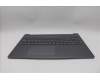 Lenovo 5CB1R07811 C-Cover with keyboard, Slovenian, Luna Grey, Backlight, 4CELL, UK