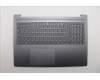 Lenovo 5CB1R07928 C-Cover with keyboard, UK English, Luna Grey, Backlight, 4CELL, UK