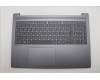 Lenovo 5CB1R07958 C-Cover with keyboard, UK English, Luna Grey, Non-Backlight, 4CELL, UK