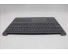 Lenovo 5CB1R07958 C-Cover with keyboard, UK English, Luna Grey, Non-Backlight, 4CELL, UK