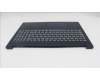 Lenovo 5CB1R08073 C-Cover with keyboard, Spanish, Cosmic Blue, Non-Backlight, 4CELL, UK
