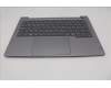 Lenovo 5CB1R08692 C-Cover with keyboard, Slovenian, Arctic Grey, Backlight, H-series, UK