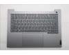 Lenovo 5CB1R08799 C-Cover with keyboard, Spanish, Arctic Grey, Backlight, U-series, UK