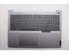 Lenovo 5CB1R08837 C-Cover with keyboard, US English Euro, Arctic Grey, Backlight, H-series, US